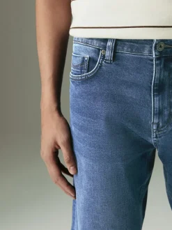 Bleu moyen - Slim Fit (Slim Fit) - Jean Motionflex