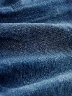 Bleu moyen - Slim Fit (Slim Fit) - extensible Denim Jeans