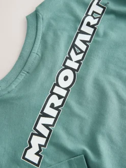 Bleu moyen - T-shirt Mario Gaming (3-16ans)