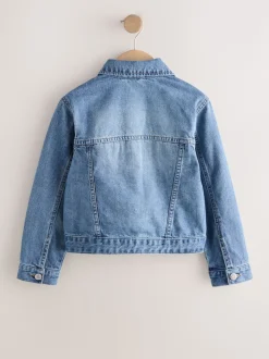 Bleu moyen - Veste western Denim (3-16ans)