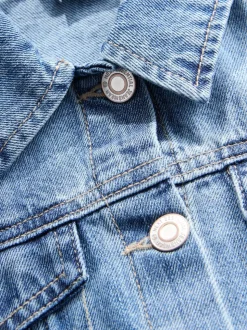Bleu moyen - Veste western Denim (3-16ans)