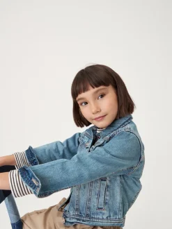 Bleu moyen - Veste western (3-16ans)