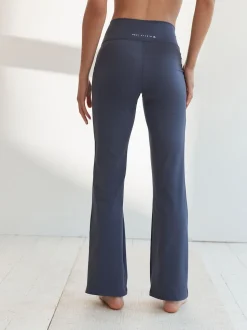 Bleu nuit - Leggings de sport de yoga évasés Supersoft Dry Tech