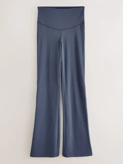 Bleu nuit - Leggings de sport de yoga évasés Supersoft Dry Tech