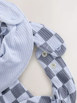 Bleu Petit Frère - Bébé BIBS 2 Pack