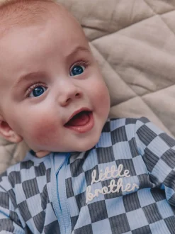 Bleu Petit Frère - Bébé Family Combinaison de nuit (0-2yrs)