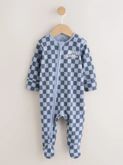 Bleu Petit Frère - Bébé Family Combinaison de nuit (0-2yrs)