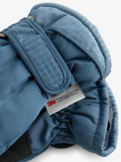 Bleu pétrole - Gants de ski (3-16ans)