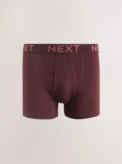 Bleu riche/rouge - Lot de 10 - Boxers avec ouverture sur le devant