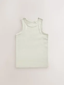 Bleu tonal - Lot de 5 débardeurs (1.5-16ans)