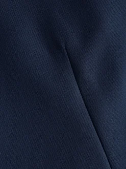 bleu vif - Gilet de costume texturé