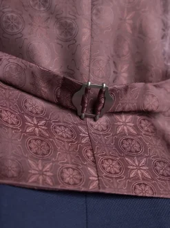 bleu vif - Signature Gilet de costume Tollegno