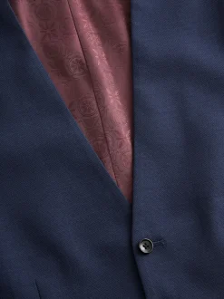 bleu vif - Signature Gilet de costume Tollegno