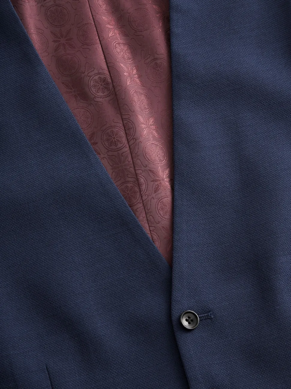 bleu vif - Signature Gilet de costume Tollegno