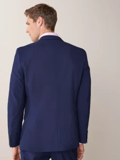 bleu vif - Slim Fit (Slim Fit) - Veste de costume à deux boutons