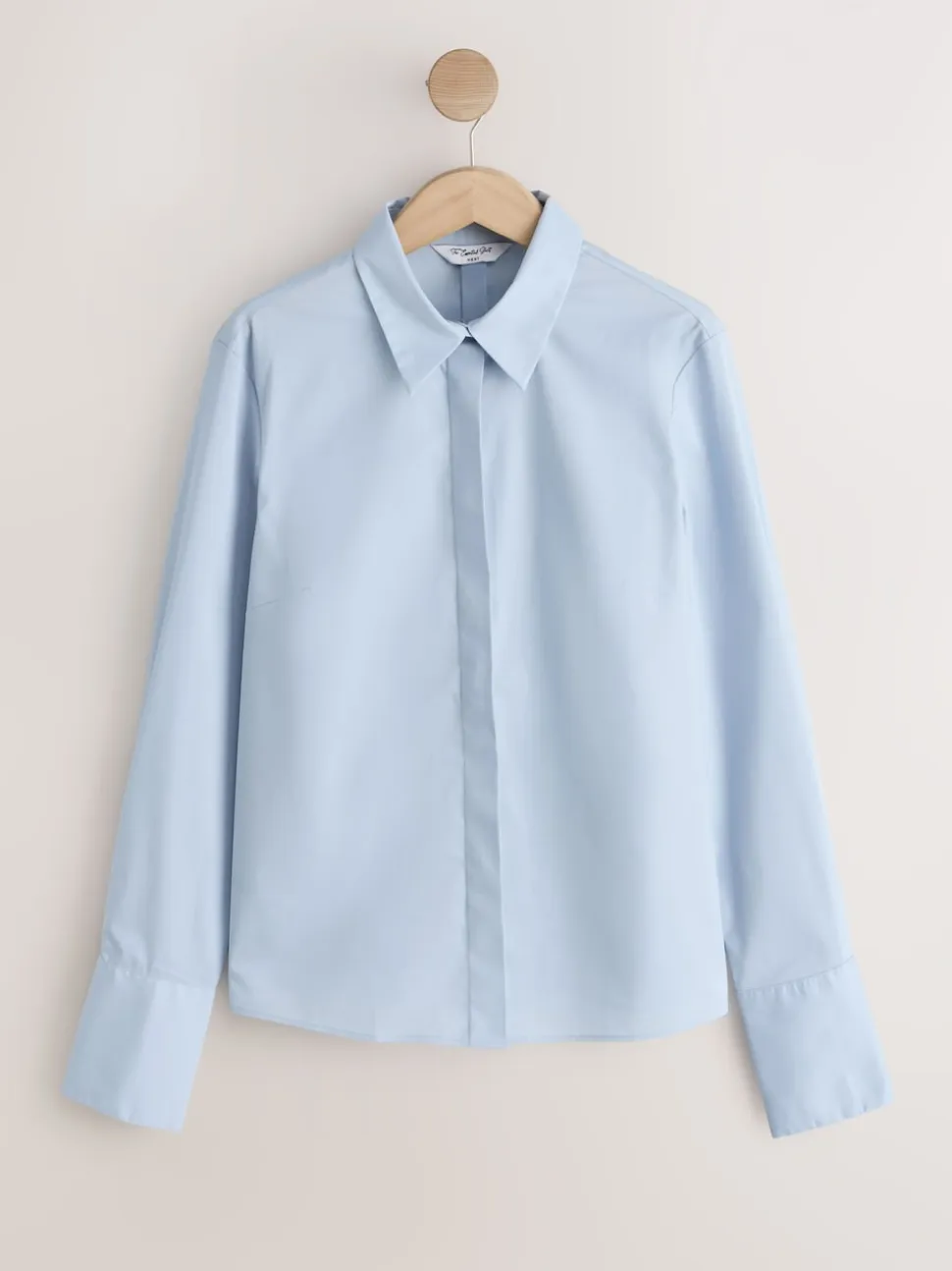 Bleu/Blanc - Lot de 2 chemises ajustées extensibles indispensables à manches longues