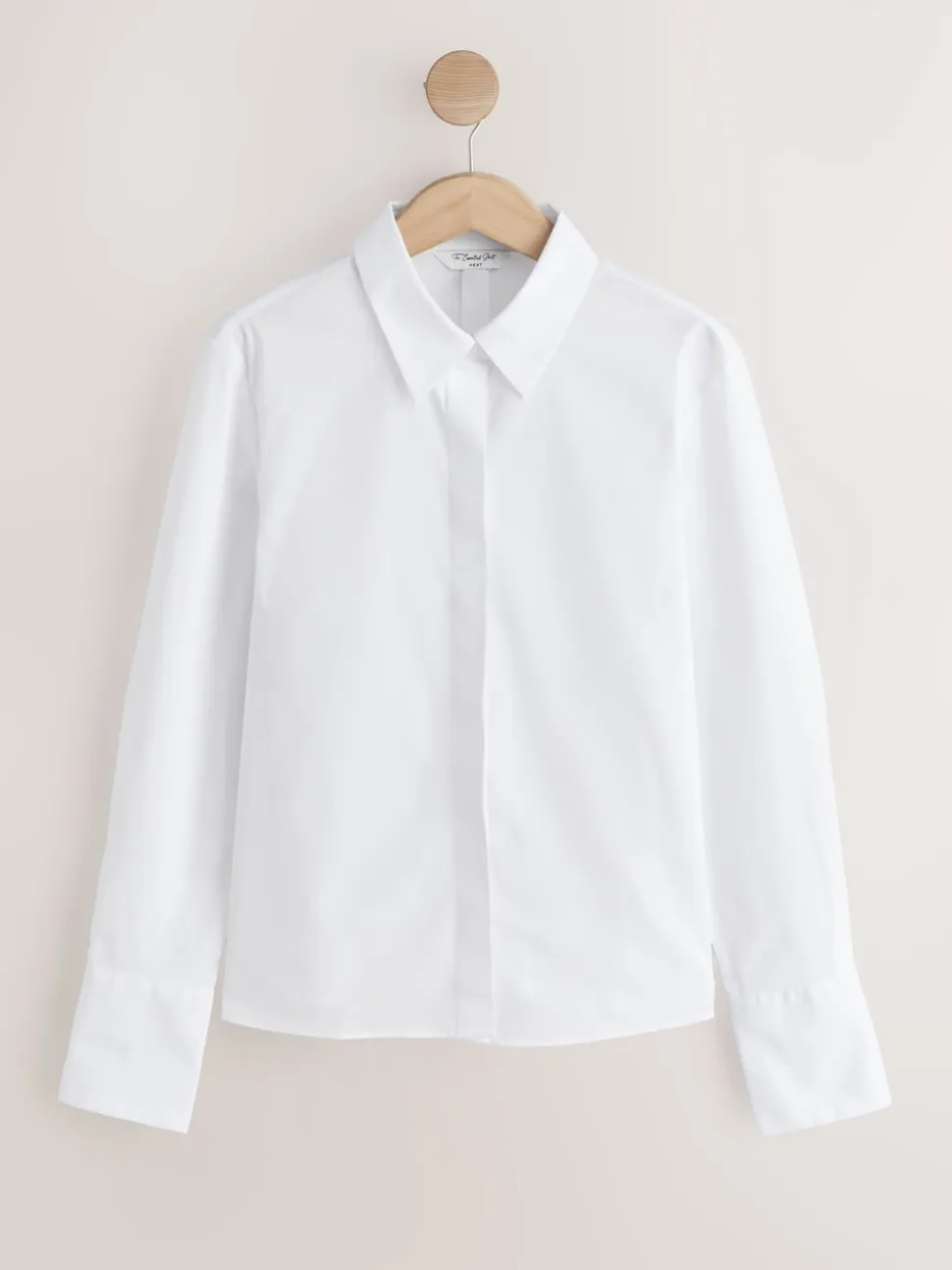 Bleu/Blanc - Lot de 2 chemises ajustées extensibles indispensables à manches longues