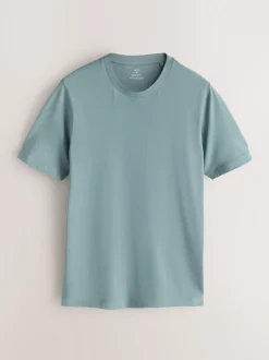 Bleu/blanc écru/vert - Lot de 3 t-shirts Muscle Fit Essential