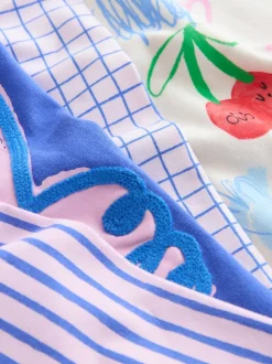 Bleu/Crème - Ensemble short haut et cycliste Lot de 2 (3mois7ans)