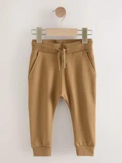 Bleu/Fauve Marron/gris anthracite - Lot de 3 joggings super skinny (3mois-7ans)