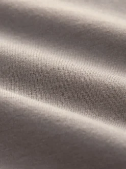 Bleu/Grey/Neutre - Ajustement régulier - T-shirt à coupe classique à manches longues en coton 100 %, lot de 5