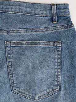 Bleu/Gris - Jean stretch classique