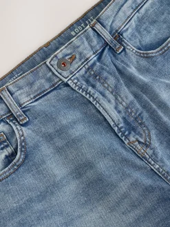 Bleu/Gris - Jean stretch classique