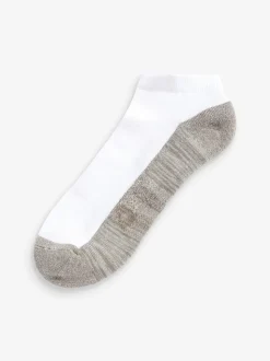 Bleu/Gris - Lot de 5 - Chaussettes de sport rembourrées