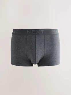 Bleu/Gris - Lot de 5 boxers Hipster