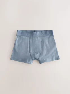 Bleu/Gris - Lot de 7 boxers (2-16ans)
