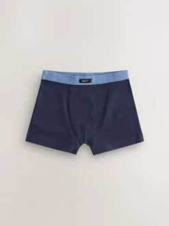 Bleu/Gris - Maillot de bain à ceinture souple 10 paquet (2-16ans)