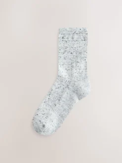 Bleu/Gris - Paquet de chaussettes à semelles coussinées de Neppy 4