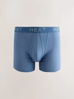 Bleu/gris chiné - Coupe standard - Caleçon A-Front 10 Pack