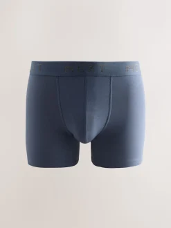 Bleu/gris/noir - Trunks Boxer 5 Pack