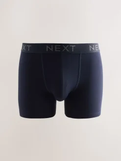 Bleu/gris/noir - Trunks Boxer 5 Pack