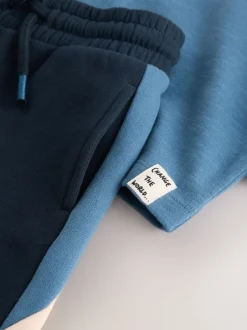 Bleu/Marine - Ensemble T-shirt et Jogging à manches longues (3mths-7yrs)