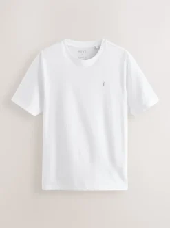 Bleu/Marine/Blanc/Acier - Ajustement régulier - T-shirt 4 Pack