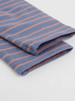 Bleu/marron Bear Hugs Slogan Borg - Ensemble Gilet et Leggings bébé (0mois-2ans)