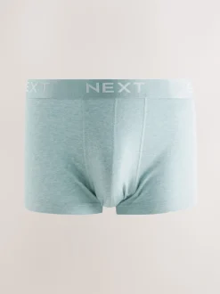 Bleu/Neutre - Lot de 5 boxers hipster
