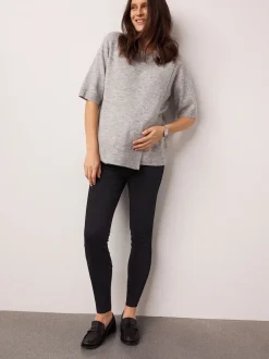 Bleu/Noir - Denim maternité 2