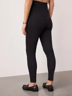 Bleu/Noir - Denim maternité 2