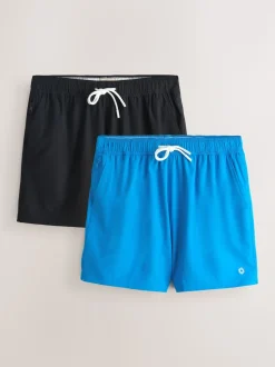 Bleu/Noir - Lot de 5 shorts de bain Motionflex 2 pouces