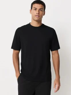 Bleu/Noir/Orange/Vert/Gris/Blanc écru - Ajustement régulier - Lot de t-shirts essentiels en coton 6