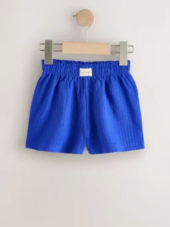 Bleu/Rose - Lot de 4 shorts (3 mois à 7 ans)