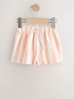 Bleu/Rose - Lot de 4 shorts (3 mois à 7 ans)