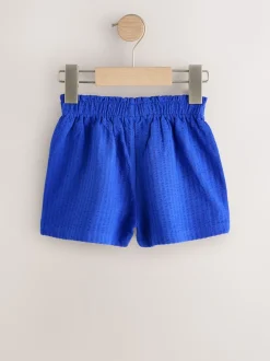 Bleu/Rose - Lot de 4 shorts (3 mois à 7 ans)