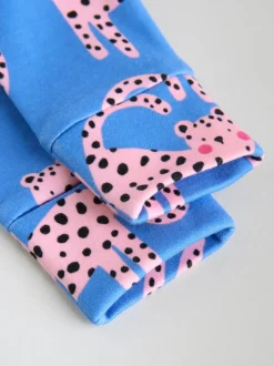 Bleu/rose Animal Character - Lot de 3 dors-bien bébé à fermeture éclair bidirectionnelle (0mois -2ans)