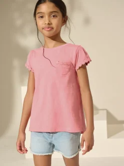 Bleu/rose/blanc - Lot 3 t-shirts Daisy Trim (1.5-16ans)