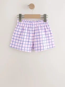 Bleu/vert - Lot de 4 shorts (3 mois à 7 ans)