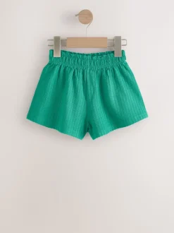 Bleu/vert - Lot de 4 shorts (3 mois à 7 ans)